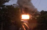 मकान में आग से पांच लोग जिंदा जले