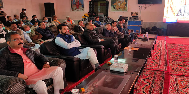 मुख्यमंत्री ने कांगड़ा शक्तिपीठों से आरती दर्शन के सीधे प्रसारण का किया शुभारम्भ