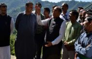 मुख्यमंत्री का मण्डी के आपदा प्रभावित क्षेत्रों का दौरा