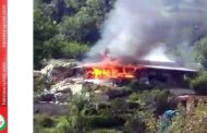 बंजार में मकान जलकर राख- देखें वीडियो